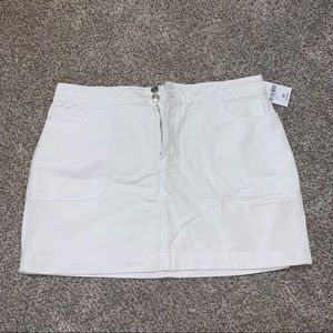 White skirt!